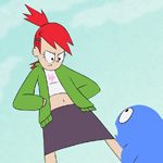 Блу трахает Френки