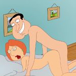 Лоис Гриффин трахают в позе раком