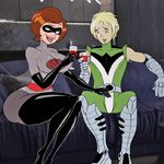 Секс с Эластимилфой