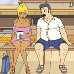 Разврат в метро