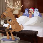 Веселый секс с гостями